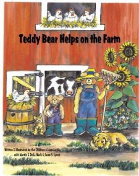 Paperback Teddy Bear Helps on the Farm Book