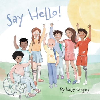 Hardcover Say Hello Book