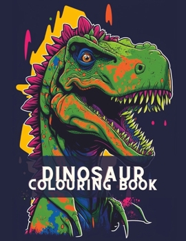 Paperback Dinosaur Colouring Book