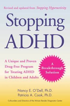 Paperback Stopping ADHD Book