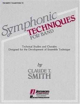 Sheet music Symphonic Techniques - BB Trumpet & Baritone Tc Book