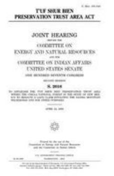 Paperback T'uf Shur Bien Preservation Trust Area Act Book
