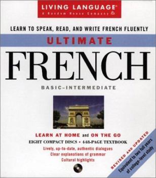 Paperback Ultimate French: Basic-Intermediate on CD [With 448 Page Book] Book