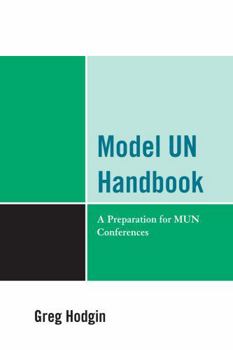 Paperback Model Un Handbook: A Preparation for Mun Conferences Book