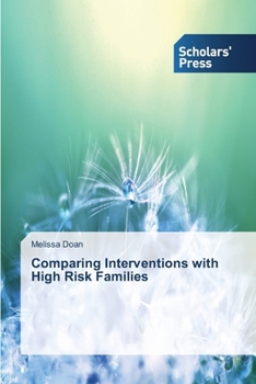 Paperback Comparing Interventions with High Risk Families Book