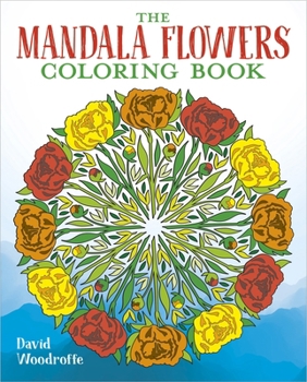 Paperback The Mandala Flowers Coloring Book