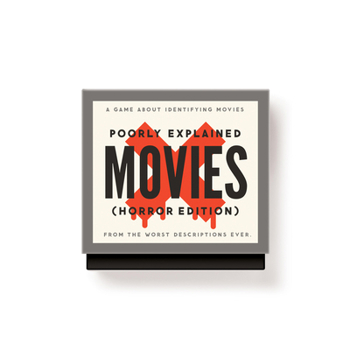 Board Game Mini Poorly Explained Movies - Horror Edition Book