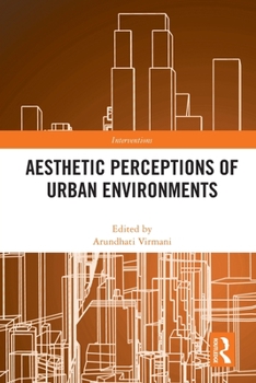 Paperback Aesthetic Perceptions of Urban Environments Book