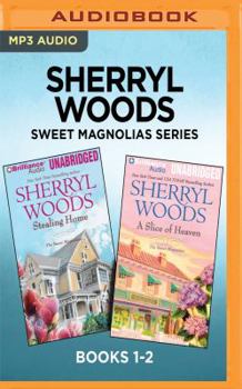 MP3 CD Sherryl Woods Sweet Magnolias Series: Books 1-2: Stealing Home & a Slice of Heaven Book