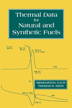 Hardcover Thermal Data for Natural and Synthetic Fuels Book