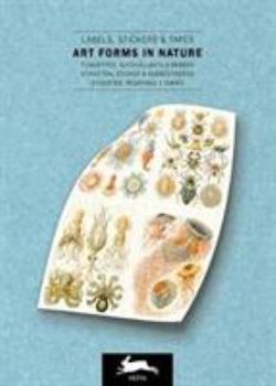 Paperback Art Forms in Nature: Label & Sticker Book (Multilingual Edition) (English, Spanish, French and German Edition) Book