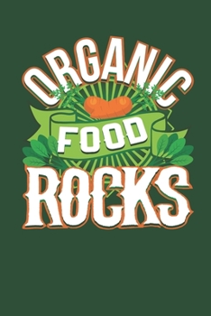 Paperback Organic Food Rocks: Vegan / Vegetarian Weekly Meal Planner Book