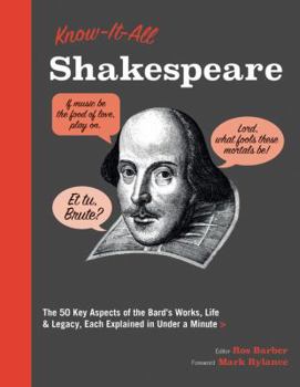 Paperback Know It All Shakespeare: 50 Key Aspects of the Bard's Works, Life & Legacy, Each Explained in Under a Minute Book