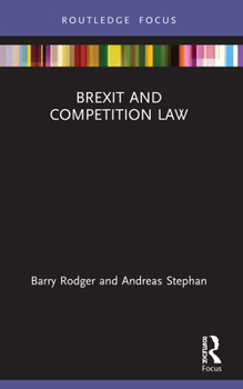 Paperback Brexit and Competition Law Book