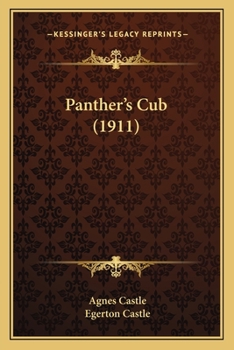Paperback Panther's Cub (1911) Book