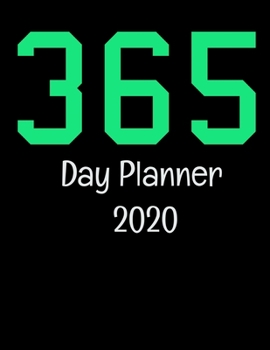 Paperback 365 Day Planner 2020: One Year Daily Planner For Daily Reflection & Activities Book