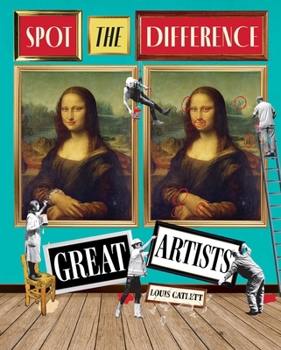 Paperback Great Artists: Spot the Difference Book