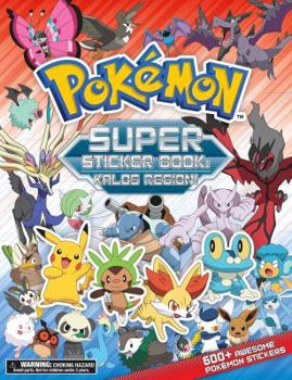 Pokemon Super Sticker Book: Kalos Region