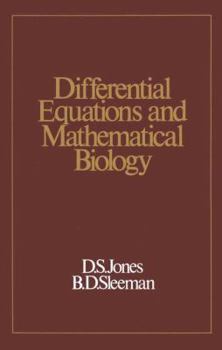 Hardcover Differential Equations and Mathematical Biology Book