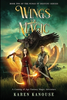 Paperback Wings of Magic: A Coming of Age Fantasy Magic Adventure Book