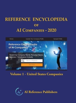 Hardcover Reference Encyclopedia of Artificial Intelligence - 2020 - Volume 1 - United States Companies Book