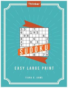 Paperback Sudoku Easy Large Print: Puzzles & Games - Hard, Over 1200+ Puzzles -: Large 8.5x11 inch 220 p. Sudoku book [Large Print] Book