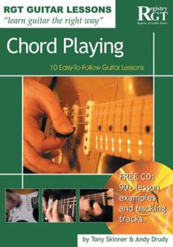 Paperback Chord Playing [With CD] Book