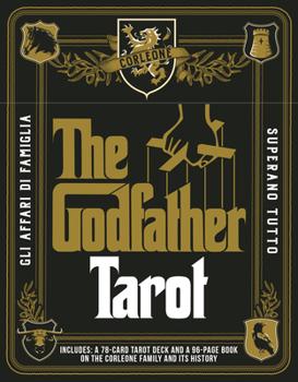 Product Bundle The Godfather Tarot: Includes: A 78-Card Tarot Deck and a Book on the Corleone Family and Its History Book