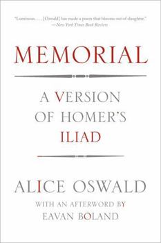 Paperback Memorial: A Version of Homer's Iliad Book