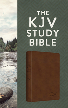 Imitation Leather The KJV Study Bible [Chesnut Brown Fish] Book