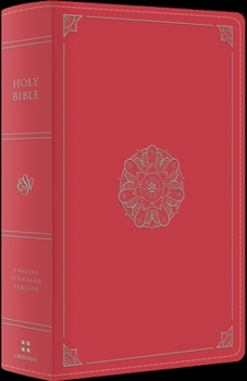 Imitation Leather ESV Large Print Personal Size Bible, Red Letter (Trutone, Deep Teal, Emblem Design) Book