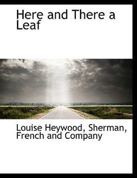 Paperback Here and There a Leaf Book