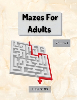 Paperback Mazes for Adults Book
