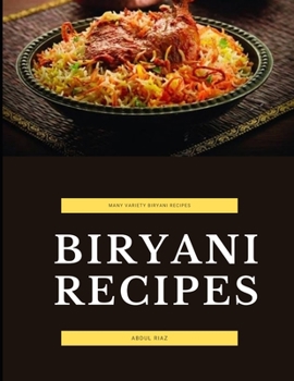 Paperback Biryani Recipes: Many Variety Biryani Recipes Book