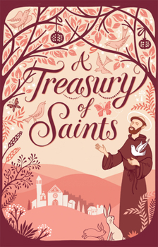 Hardcover A Treasury of Saints Book