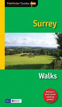 Paperback Pathfinder Surrey Walks (Pathfinder Guide) Book