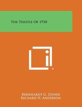 Paperback The Thistle of 1930 Book