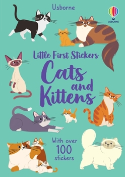 Paperback Little First Stickers Cats and Kittens Book