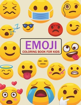 Emoji Coloring Book For Kids: Emoji Coloring Book For Girls