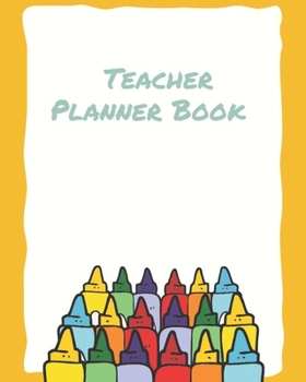 Paperback Teacher Planner Book: TEACHER JOURNAL/ORGANIZER INFO SHEET School Lesson Planner Teacher Record Book Teacher Notebooks and Journals Academic Book