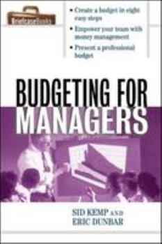Paperback Budgeting for Managers Book