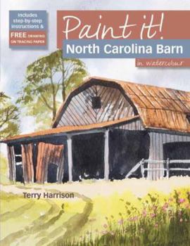 Paperback Paint It! North Carolina Barn Book