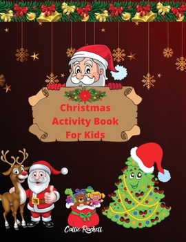 Paperback Christmas activity book for kids Book