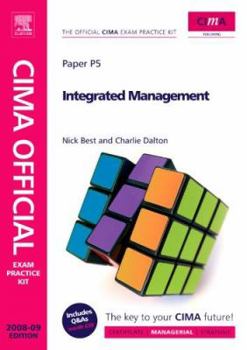 Paperback CIMA Official Exam Practice Kit: Integrated Management: Paper P5 Book