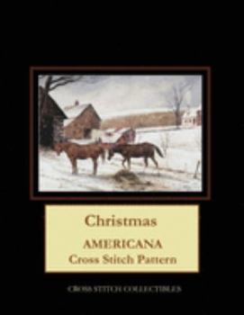 Paperback Christmas: Americana Cross Stitch Pattern Book