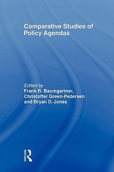 Paperback Comparative Studies of Policy Agendas Book