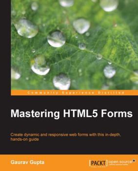 Paperback Mastering Html5 Forms Book