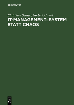 Hardcover IT-Management: System statt Chaos [German] Book
