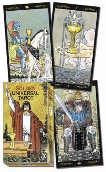 Cards Golden Universal Tarot Deck Book