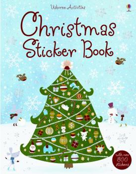 Paperback Christmas Sticker Book